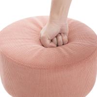 Taburete Pequeño Giratorio de Altura Ajustable 54-69 cm, Taburete Bar Bajo PU para Tocador, Dormitorio - details 4