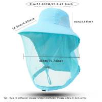 Gorra de Verano Resistente a Insectos Protección Facial y Cualquier para Hombres y Mujeres - details 1