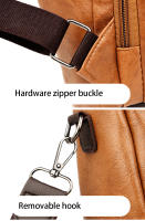 Mochila de viaje para mujer de cuero PU vintage gran capacidad bolsa escolar para adolescente bolsa de negocios femenina bolsa de lujo - details 16
