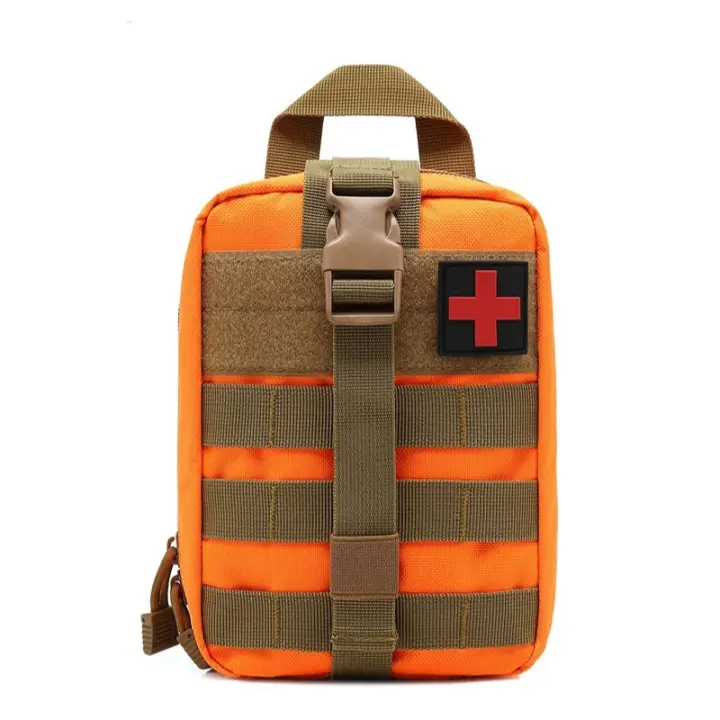 Caja de rescate al aire libre para coche de Camping, juego de herramientas de supervivencia, caja de primeros auxilios, kit de emergencia SOS, paquete de equipo, incluye accesorios - 1