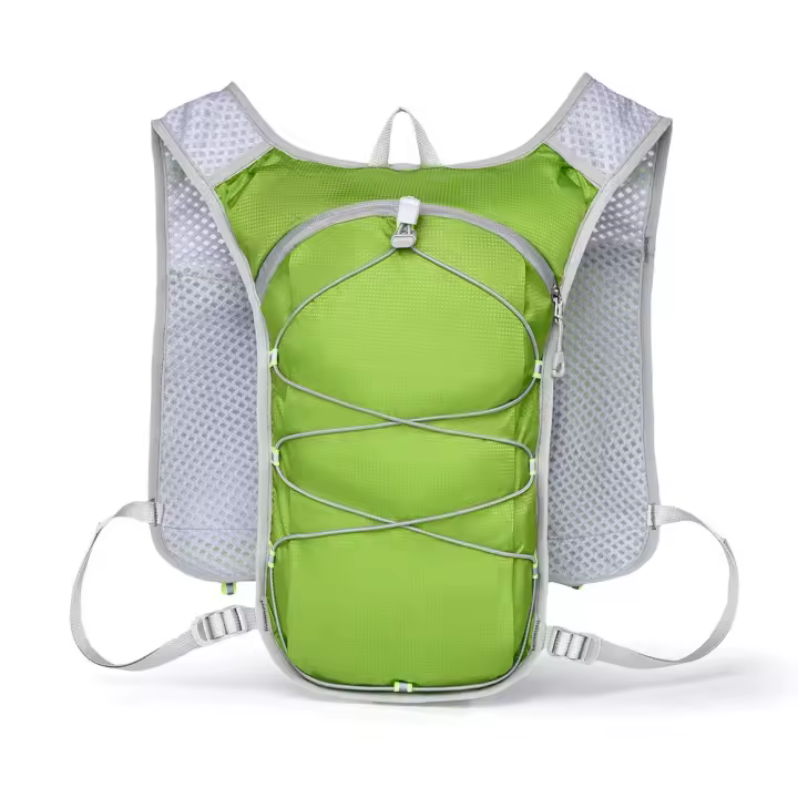 Chaleco de hidratación para correr transpirable, bolsa de hidratación para correr, ultraligera, impermeable, múltiples bolsillos, Material de nailon, mochila de agua - 1