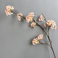 100 cm ramas de flor de pera artificiales flexibles elegantes ramas artificiales de invierno dulce flor de pera de seda hecha a mano de plástico - details 3