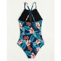 Bañadores de una pieza para mujer, ropa de baño Sexy, cerrada, con realce, para piscina y playa, 2023 - details 7