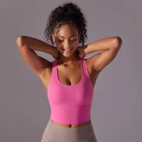 Chaleco de Yoga para Mujeres Top de Tanque de Color Sólido Ropa Interior Transpirable para Yoga, Gimnasio, Correr - details 19