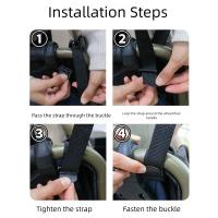 Bolsa de almacenamiento con múltiples bolsillos para reposabrazos de silla de ruedas, asiento portátil impermeable, reposabrazos, bolsillo de almacenamiento lateral, gran capacidad con hebilla - details 1