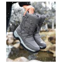 Botas de nieve cálidas y afelpadas para hombre, botines informales de alta calidad, impermeables y antideslizantes, para senderismo y trabajo en invierno - details 12
