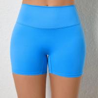 Pantalones cortos deportivos con realce para mujer, ropa deportiva de Yoga para gimnasio, color marrón, rojo, blanco y azul marino, 2024 - details 33