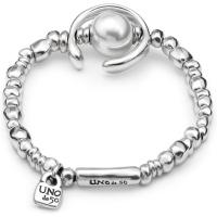 UNOde50-Collar de media luna con perlas y pulsera, Joyas de la suerte para mujeres - details 1