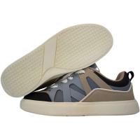 Logotipos de skate para hombre y mujer, zapatillas de baloncesto de cuero informales de corte bajo, compatibles con las temporadas de verano e invierno - details 2