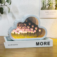Luz Nocturna de Tulipán Nube Regalo Creativo de Iluminación y Decoración - details 2