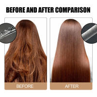 Queratina de nuez para reparar daños, cabello seco, mascarilla nutritiva suave e hidratante para el cabello - details 6