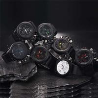 Relojes de diseño único para estudiantes de lujo de primera calidad, relojes de pulsera de cuarzo con calendario informal de moda para hombres y niños, reloj de pulsera negro Montre Homme 2024 - details 6