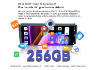 Blackview Oscal FLAT 2 Smartphone con Pantalla de 6.6 pulgadas, Batería de 5000mAh, RAM de 4GB, ROM de 256GB, Procesador Octa Core, Cámara de 13MP+8MP, Android 14 - details 12