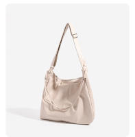 Bolso Cruzado de Gran Capacidad Diseño Plisado en Forma de Cordón Método de Espalda Múltiple - details 17