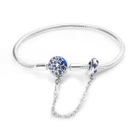Pulsera De Plata Esmaltada Con Botella De Perfume Cadena De Serpiente Ajustable Para Mujer Joyería Fina DIY Regalo Con Encantos - details 30