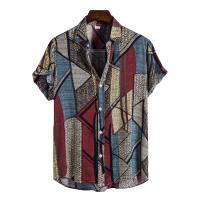 Camisa casual estampada de manga corta para hombre, novedad de verano 2021 - details 1