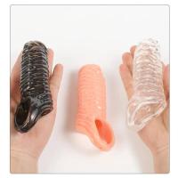 Leten Extender Condón reutilizable Retraso de la eyaculación Funda Dick Dildo masculino Juguetes sexuales para hombres Adultos 18+ Productos eróticos - details 27