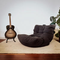 Sillón Puff Para Sala de Estar Sillón Puff Gigante Moderno Relleno Incluido - details 12