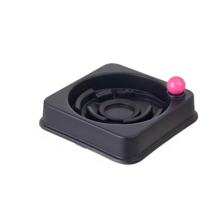Comedero lento antideslizante para perros y gatos, anti-golpes, anti-vuelco, resistente a mordidas. - 1