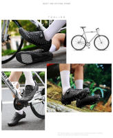 Zapatillas de ciclismo Unisex, zapatos MTB con tacos para hombre, bicicleta de cross de carretera, zapatillas planas de carreras para mujer, zapatos Spd para bicicleta de montaña, Zapatillas Mtb - details 4
