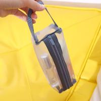 Bolsa de aseo transparente, bolsa de viaje con cremallera, bolsa de maquillaje, bolsa de cosméticos para mujer, bolsa de almacenamiento para el cuidado de la piel, bolsa de almacenamiento coreana - details 17
