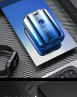 Nueva maquinilla de afeitar eléctrica portátil Mini lavado de doble cabeza recargable para hombres - details 23