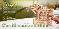 Rompecabezas de madera 3D DIY para niños, linterna nocturna, juguetes educativos exquisitos, Kit de bloques de construcción - details 9