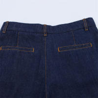 Conjunto de Denim de Moda para Mujeres OUWU Pantalones de Pierna Ancha y Cintura Alta - details 10