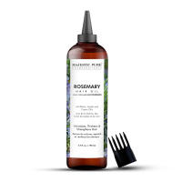 Mestic 100% Pure Rosemary Biotin para el cuidado del cabello, fórmula fortalecedora, nutritiva y voluminizadora con jojoba y aceite de ricino - No - details 1