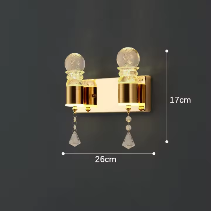 Lámpara de pared moderna para decoración del hogar, luz LED decorativa montada en la pared, minimalista, para dormitorio - 1