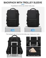 Mochila Impermeable con USB Para Hombre y Mujer, Bolsa De Deporte Para Ordenador De 17 Pulgadas, Antirrobo, Bolso Escolar Para Estudiante - details 21