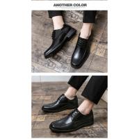 Zapatos De Tela Genuina Para Hombre 2024 Zapatos Sociales De Moda Zapatillas De Cuero Original Loafers Slip Resistente Al Desgaste Para Primavera/Otoño - details 4