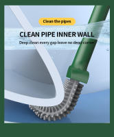 Cepillo De Inodoro Con Soporte Y Pared Acolchado De Silicona Para Baño Cepillo De Limpieza Con Mango Largo Estilo Pared Y Pie De Máquina - details 7