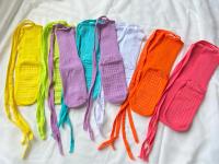 Medias de Yoga profesionales para mujer, Calcetines antideslizantes con cordón cruzado, transpirables, multicolor, para gimnasio y entrenamiento de Pilates - details 11