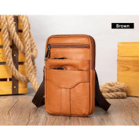Bolso de hombro de cuero, bolso de hombre - details 28