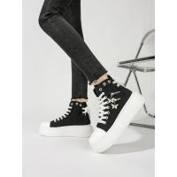 Botas de Tobillo Plano para Mujer de Talla Grande 2025 Versátiles para Exteriores - details 3