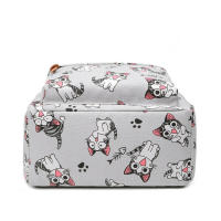 Linda mochila escolar para adolescentes, adorable bolso escolar para gatos, mochila para estudiantes - details 12