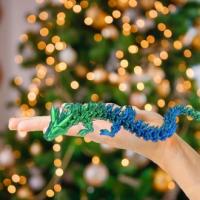 Juguete de Cristal Dragón 3D Impreso con Huevo de Dragón y Articulaciones por Excitat para Adultos Juguetes Fidget de SciSTEM - details 1