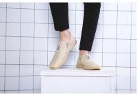 Zapatos transpirables casuales de pescador de lona para hombre, moda de verano - details 21