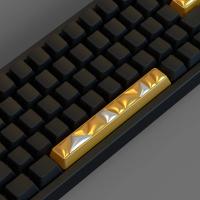 Accesorios para Teclado Gaming Inflables Dorado-Negro ESC/Retroceso/Entrar/Espacio, Diseño Detallado Artanal, Ideal para Gamers y Decoración de Teclados - details 4