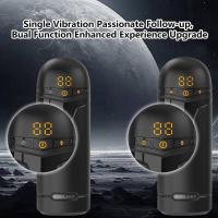 Copa de Masaje Eléctrico para Hombres 5 en 1 Control de Aplicación Sucking Oral y Vaginal Telescópica Juguetes Sensuales para Adultos - details 0