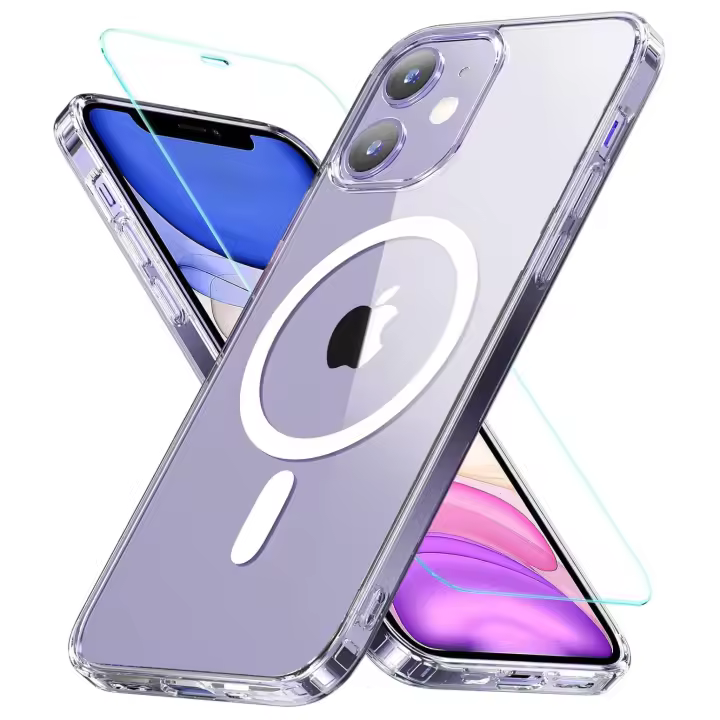 Funda Resistente a Golpes Magnético para iPhone 11, 12, 13, 14, 15 Pro Max Mini - 1