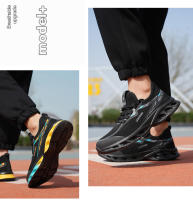 ZAPATOS DE TRABAJO ANTIPERFORACIONES para hombre y mujer, botas de seguridad con punta de acero, a la moda - details 19
