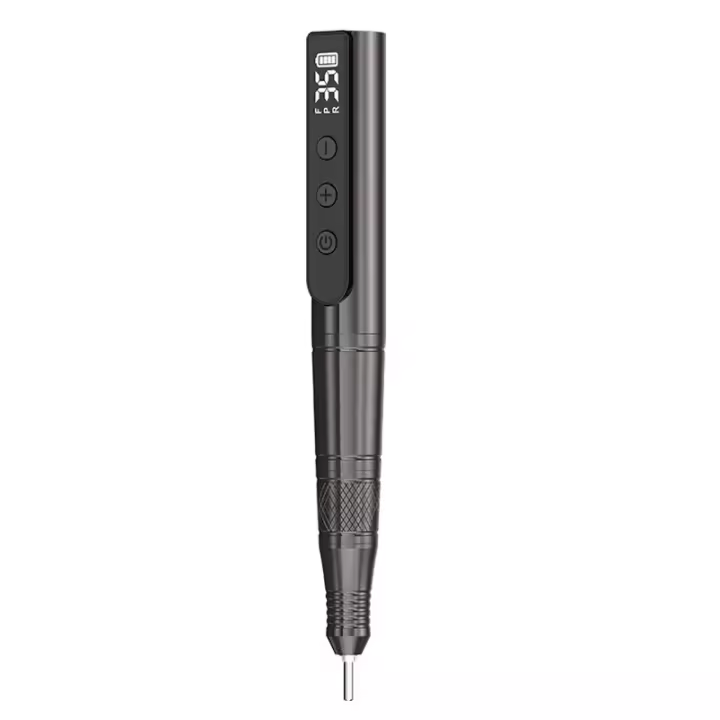 Lima de uñas eléctrica inalámbrica, Kit de 35000rpm con juego de brocas y recargable para pulido de manicura y pedicura de uñas acrílicas - 1
