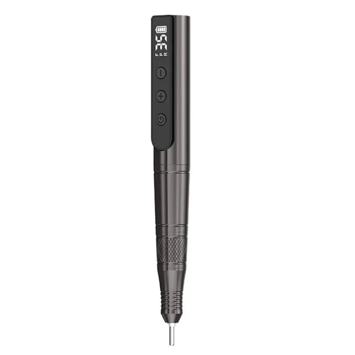 Lima de uñas eléctrica inalámbrica, Kit de 35000rpm con juego de brocas y recargable para pulido de manicura y pedicura de uñas acrílicas - 1