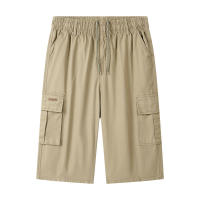 Pantalones Cargo Cortos de Algodón para Hombres CHAIFENKO Ajuste Regular, Múltiples Bolsillos, Transpirables para Verano al Aire Libre - details 7