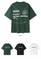 Camiseta de Verano 2024 para Hombres Manga Corta, Estampado con Bordado Texturado, Ajuste Suelto - details 7