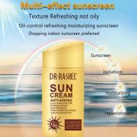 Crema de protección solar facial Protección UV Bloqueador solar negro Húmedo y ligero SPF100+++ Protector solar impermeable para entrenamiento al aire libre - details 8