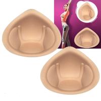 Accesorios íntimos para mujer, almohadillas de espuma para sujetador, copas push up, potenciador de pecho falso, transpirable y lavable, 1 par - details 3