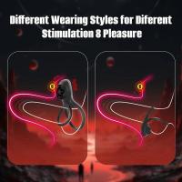 Anillo vibrador Leten, estimulador de clítoris, juguetes sexuales para parejas adultas para hombres, vibradores de rosa negra - details 3